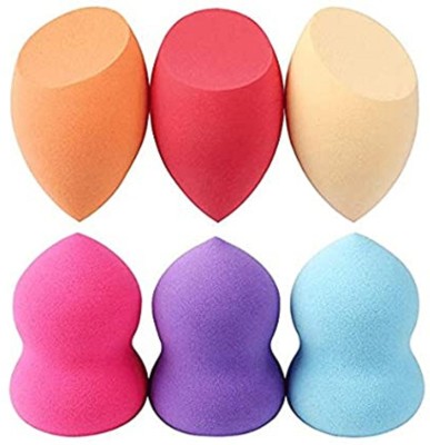 tanvi27 Sponges Set Blender Cosmetics Tool Flawless Facial Powder Puff Foundation Sponge