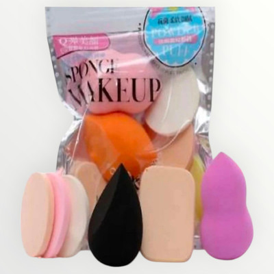 Deeparth 6 in 1 makeup sponge and Puff set for make up -/6pic