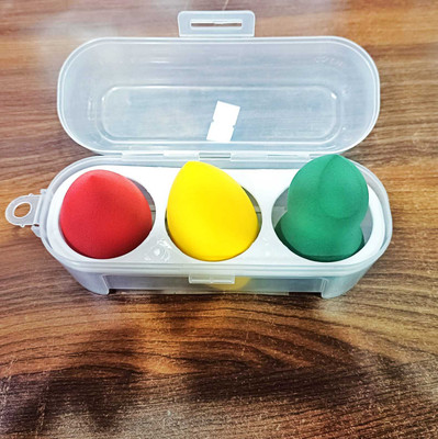 Fatema HIGH QUALITY MAKEUP BLENDER PACK OF 2 BOX PACKING FOR ALL TYPES OF SKIN