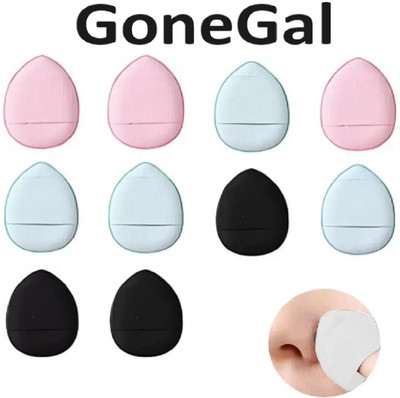 Gonegal 10Pc Finger Cosmetics Puff Concealer Foundation Puff Set
