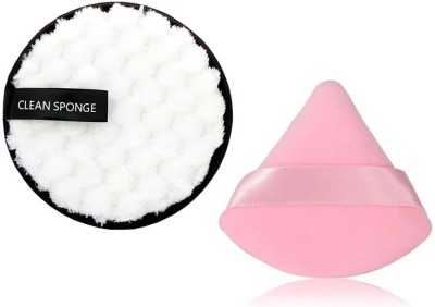 Dazzle Beauty Buy New Makeup removal Sponge With Finger Puff, Mini Soft Sponge