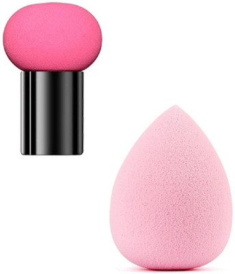 Beautiflame Face Makeup Blender & Mushroom Puff Pack Of 2