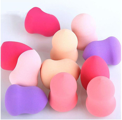 REIMICHI New Easy to Use & Washable Makeup Blending Puff Set OF 12