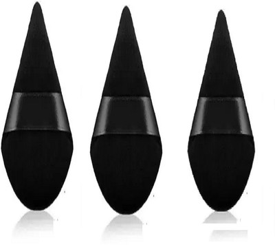 UNNTEESH 3 Pc Makeup Puff Soft Powder Sponge Foundation Powder Triangle Sponge with Strap