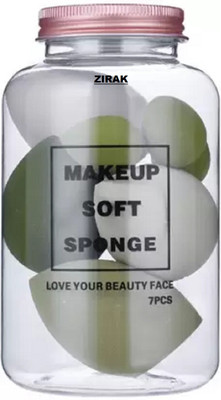 LOVHIDE Makeup Sponge Set Beauty Blender With Box ( 4 Big + 3 Mini)