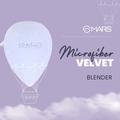 MARS Microfiber Velvet Blender Latex Free Make up Sponge Beauty Blender Puff