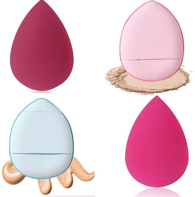Facejewel Multicolor Sponge Foundation Blending Sponge With Finger Blender Sponge