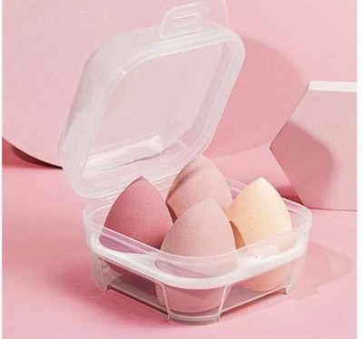 LOVHIDE cosmetics Blender Sponge | Makeup Sponge for Liquid Foundation (Pack of 4)