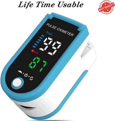 CRETO Pulse Oximeter LED Screen, Blood Oxygen Saturation SPO2- Pulse Oximeter(Blue)