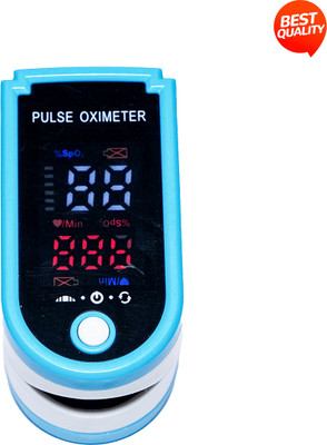 CRETO Oxygen Saturation Monitor, Heart Rate and SpO2 Levels Pulse Oximeter(Blue)