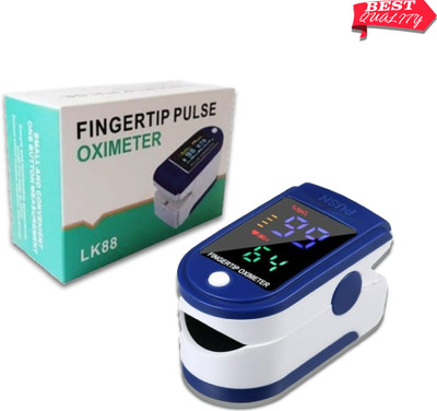 CRETO LK87 (SPO2) Pulse Oximeter Fingertip LED Display Pulse Oximeter(Blue)