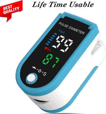 CRETO (Pulse Rate Monitor SpO2 Blood Oxygen LED Display)- Pulse Oximeter(Blue)