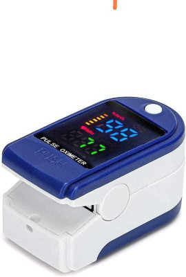 Aman Med Portable Digital Pulse Oximeter Measure SpO2 and Pulse Rate Instantly Pulse Oximeter(Blue)