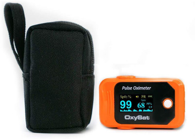 MCP Oxysat Finger Tip Pulse Oximeter with SpO2, Perfusion Index and Pulse Rate Pulse Oximeter(Orange)
