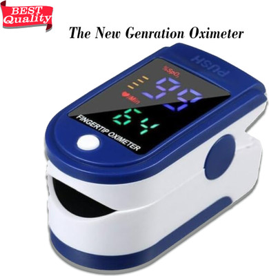 CRETO LK-87 Pulse-Oximeter (SpO2) Blood Oxygen LED Display Pulse Oximeter(Blue)