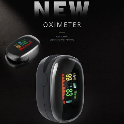 kiaan enterprises Portable Digital Fingertip Pulse Oximeter(Black)