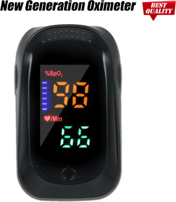 CRETO A2 Pulse Oximeter (SpO2) Blood Oxygen Pulse Oximeter(Black)