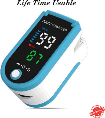 CRETO Pulse Oximeter Fingertip LED Screen, Blood Oxygen Saturation SPO2- Pulse Oximeter(Blue)