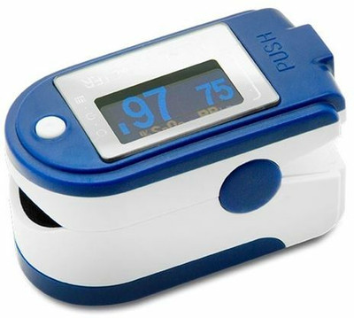 Colmed Contec CMS50D Fingertip Pulse Oximeter(Blue, White)