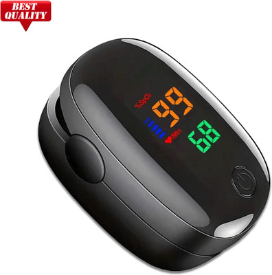 CRETO SMH-01 SPO2 Pulse Oximeter Fingertip LED Display- Pulse Oximeter(Black)