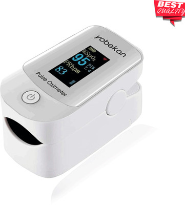 CRETO Pulse Oximeter (SpO2) Blood Oxygen Saturation Monitor with Pulse Rate/ Pulse Oximeter(White)