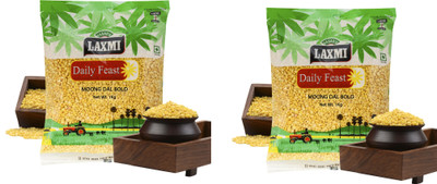 LAXMI Yellow Moong Dal (Split)(2 kg)