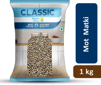 Classic Mot Matki (Whole) by Flipkart Grocery(1 kg)