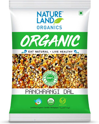 Natureland Organics Yellow, Black Mix Dal (Split)(500 g)