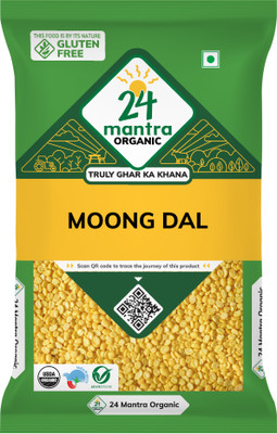 24 Mantra Organic Moong Dal (Split)(500 g)