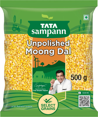 Tata Sampann Yellow Moong Dal (Split)(500 g)