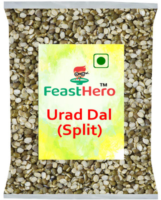 Feasthero Green Urad Dal (Split/Chilka)(5 kg)