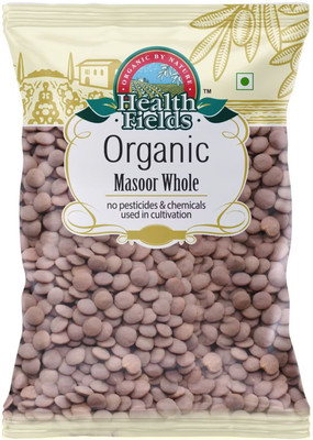 HealthFields Organic Black Masoor Dal (Whole)(1 kg)
