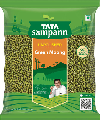Tata Sampann Moong Dal (Whole)(500 g)