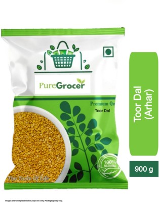 Puregrocer Toor/Arhar Dal (Split) (NA)(900 g)