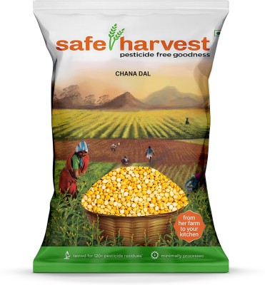 safe harvest Chana Dal (Split) (Pesticide Free)(500 g)