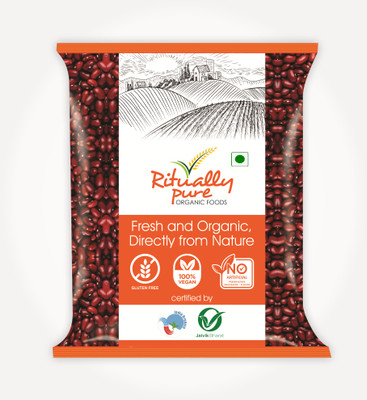 Ritually Pure Organic Red Rajma Kashmiri (Whole) (Rajma Jammu)(1 kg)