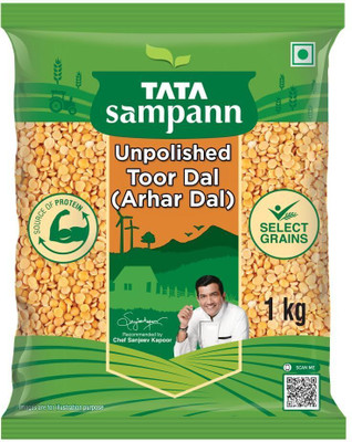 Tata Sampann Yellow Toor/Arhar Dal (Split) (NA)(1 kg)