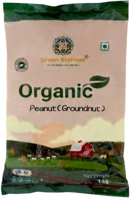 Green Blossom Organic Brown Peanut (Moongfali)(1 kg)