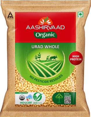 AASHIRVAAD Organic White Urad Dal (Whole)(1 kg)