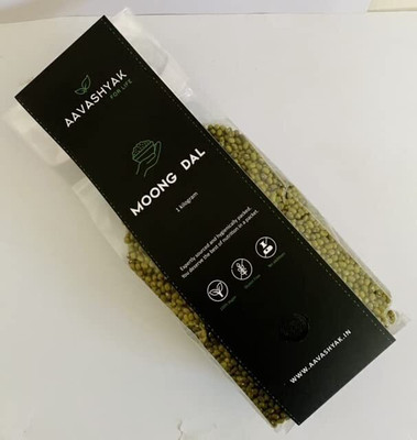 Aavashyak Green Moong Dal (Whole)(500 g)
