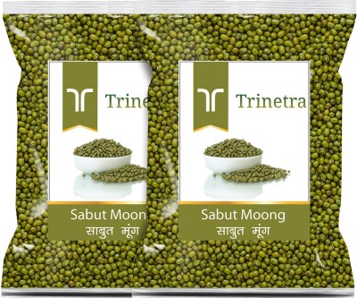 Trinetra Green Moong Dal (Whole)(1000 g)