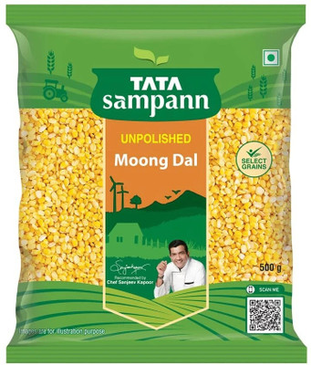 Tata Organic Yellow Moong Dal (NA)(500 g)