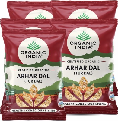 ORGANIC INDIA Organic Yellow Toor/Arhar Dal (Split)(1 kg)