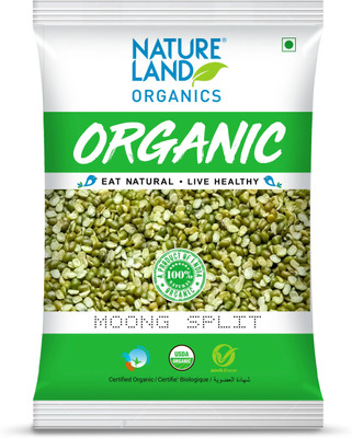 Natureland Organics Moong Dal (Split)(1 kg)