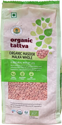 Organic Tattva Masoor Dal (Whole)(500 g)