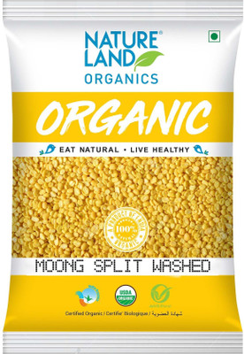 Natureland Organics Moong Dal (Split)(1 kg)