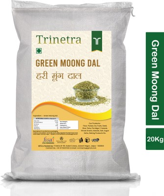 Trinetra Green Moong Dal (Split)(20 kg)