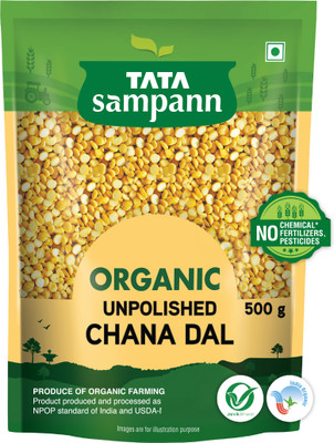 Tata Sampann Organic Chana Dal (Split)(500 g)