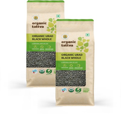 Organic Tattva Black Urad Dal (Whole)(1 kg)