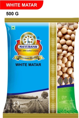 Mayurank Foods White Peas (Whole)(500 g)